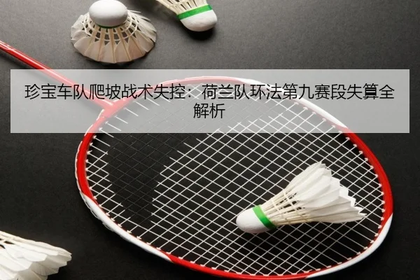 珍宝车队爬坡战术失控：荷兰队环法第九赛段失算全解析